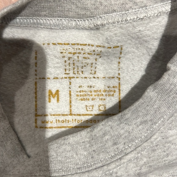Gray I’m dope sweater size medium - Picture 3 of 5